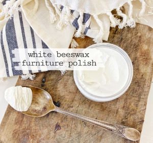Beeswax Furniture Polish – White