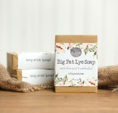 Sweet Pickins Brush Cleaner - Big Fat Lye