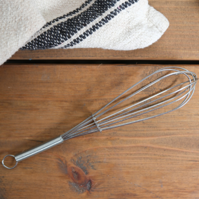 milk paint mixing tool - wire whisk