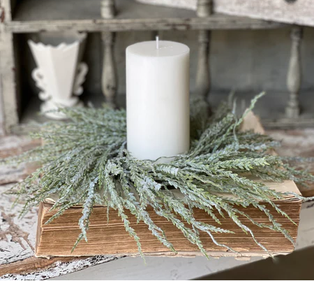 4" Ever After Sage Candle Ring