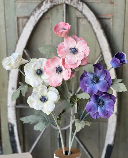 Arabella Blooms Spray | 28" | White