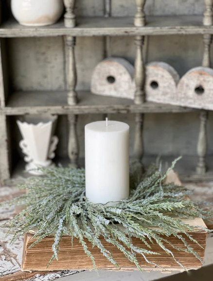 Ever After Sage Candle Ring | 4"
