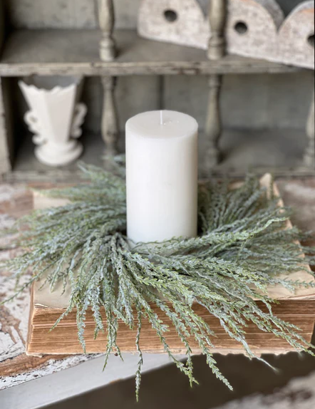 Ever After Sage Candle Ring | 4"