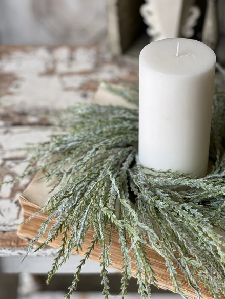 Ever After Sage Candle Ring | 4"