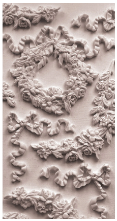 Wreath & Swags 6x10 IOD Mould