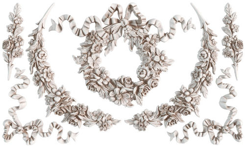 Wreath & Swags 6x10 IOD Mould