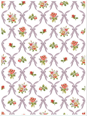Ditsy Blooms IOD Paint Inlay 12x16 Pad™