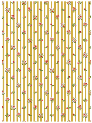 Ditsy Blooms IOD Paint Inlay 12x16 Pad™