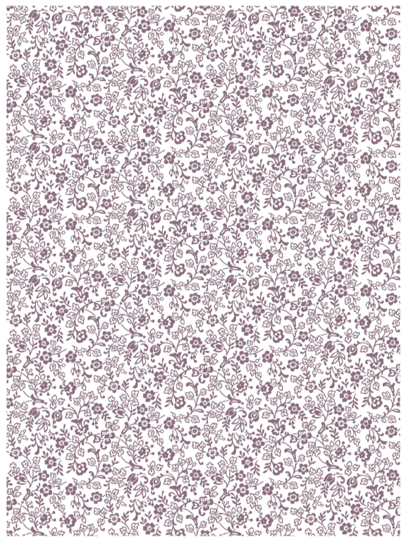 Ditsy Blooms IOD Paint Inlay 12x16 Pad™