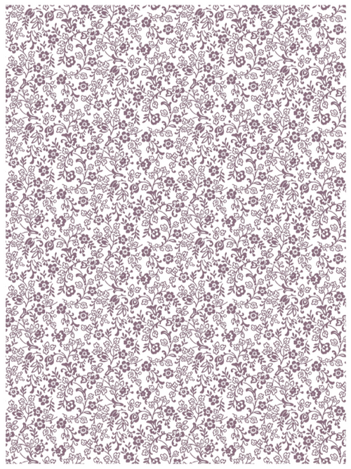 Ditsy Blooms IOD Paint Inlay 12x16 Pad™