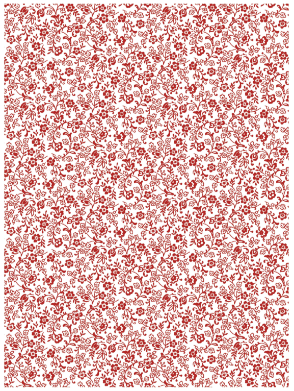 Ditsy Blooms IOD Paint Inlay 12x16 Pad™