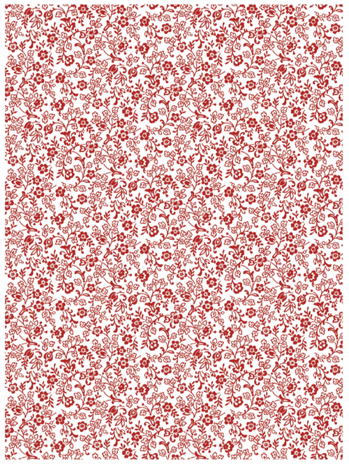 Ditsy Blooms IOD Paint Inlay 12x16 Pad™