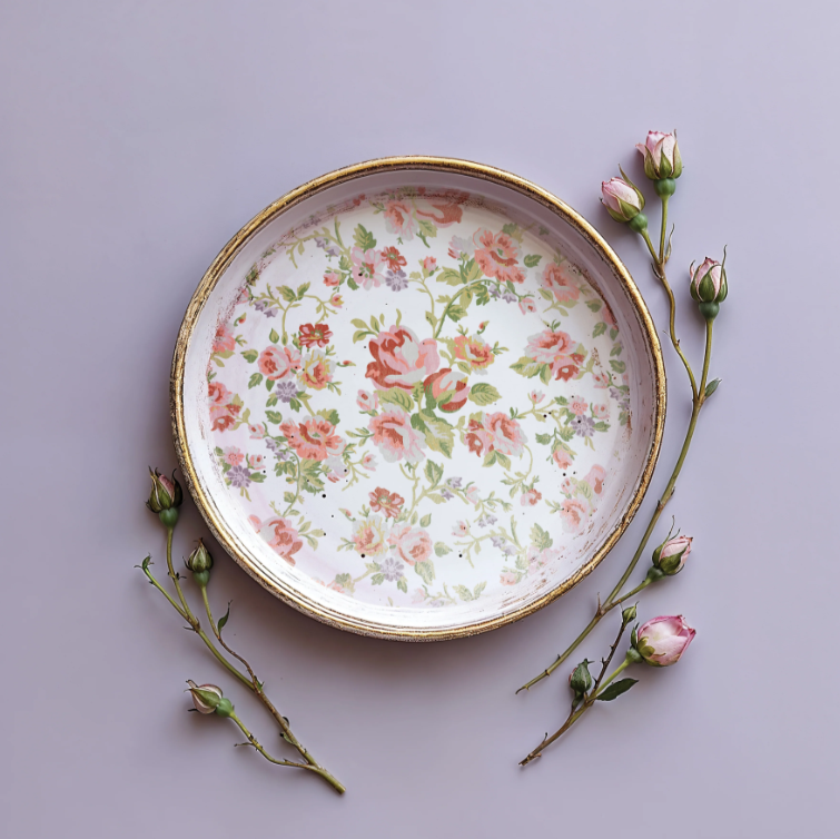 Ditsy Blooms IOD Paint Inlay 12x16 Pad™