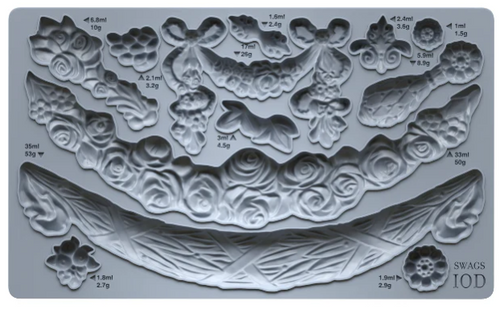 Swags 6X10 IOD Mould
