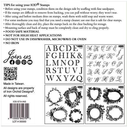Insignia 6x6 IOD Stamp™