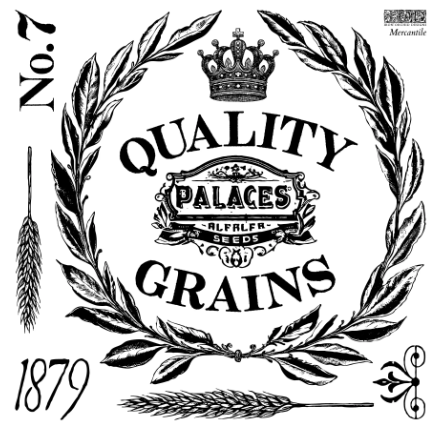 Mercantile 12x12 IOD Stamp™