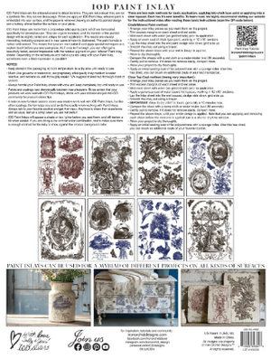Hameau de la Reine IOD Paint Inlay 12x16 Pad™