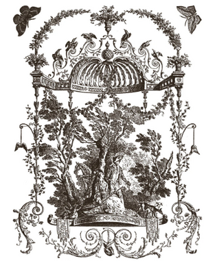 Hameau de la Reine IOD Paint Inlay 12x16 Pad™