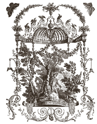 Hameau de la Reine IOD Paint Inlay 12x16 Pad™