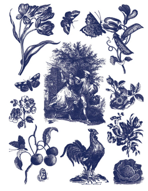 Hameau de la Reine IOD Paint Inlay 12x16 Pad™