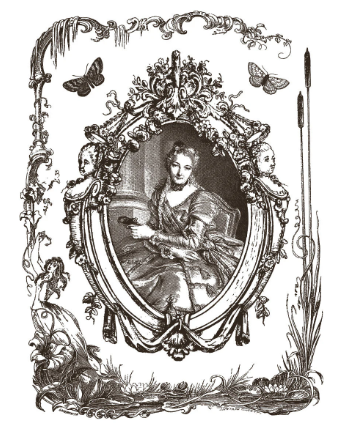 Hameau de la Reine IOD Paint Inlay 12x16 Pad™