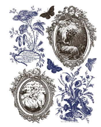 Hameau de la Reine IOD Paint Inlay 12x16 Pad™