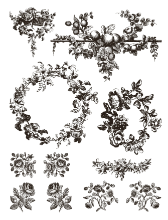 Delft Traditions Noir IOD Paint Inlay 12x16 Pad™
