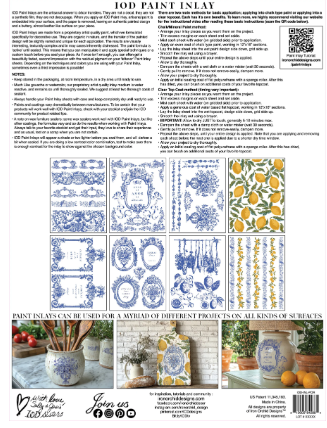 Portofino IOD Paint Inlay 12x16 Pad™