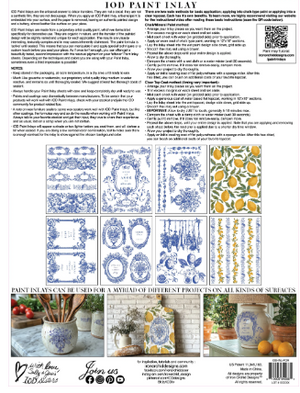 Portofino IOD Paint Inlay 12x16 Pad™