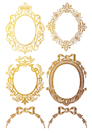 Petits Ornements IOD Foil Transfer 8x12 Pad™
