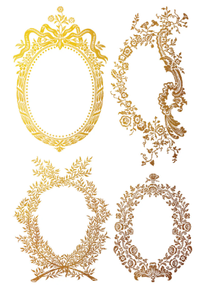 Petits Ornements IOD Foil Transfer 8x12 Pad™