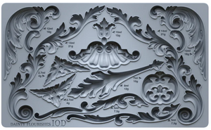 Dainty Flourishes 6X10 IOD Mould