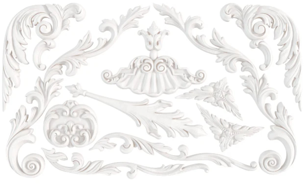 Dainty Flourishes 6X10 IOD Mould
