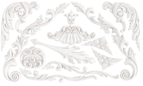 Dainty Flourishes 6X10 IOD Mould