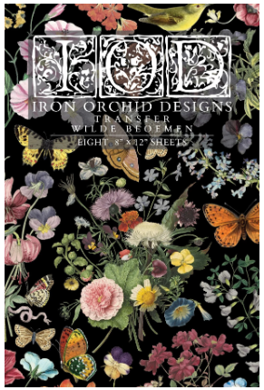 Wilde Bloemen IOD Transfer 8x12 Pad™