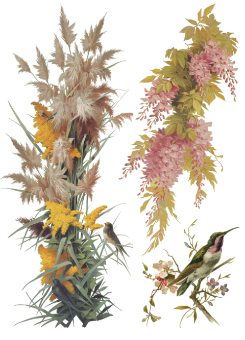 Flowers by the Poets IOD Transfer 12x16 Pad™