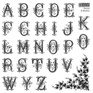 Dessins de Broderie Labels 6x6 IOD Stamp™
