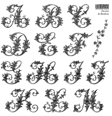 Dessins de Broderie Labels 6x6 IOD Stamp™