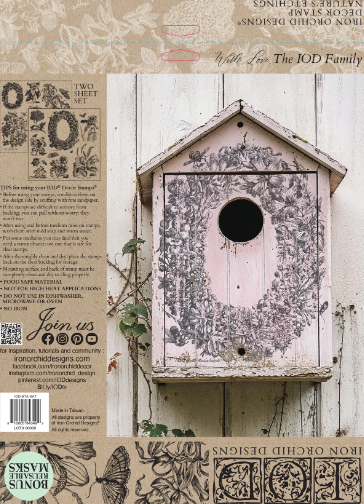 Nature's Etchings 12x12 IOD Stamp 2 Sheets™