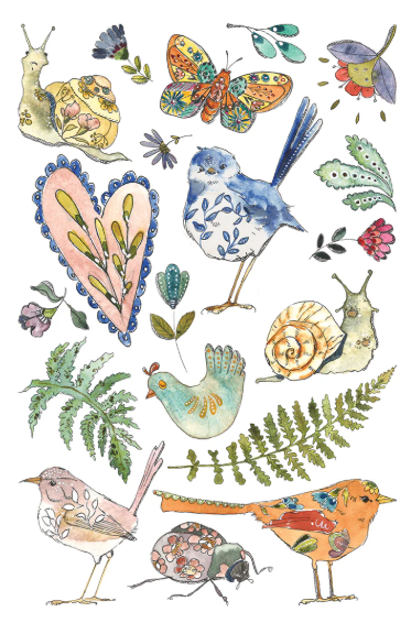 Fern Fables IOD Transfer 8x12 Pad™