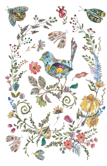 Fern Fables IOD Transfer 8x12 Pad™
