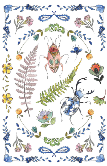 Fern Fables IOD Transfer 8x12 Pad™