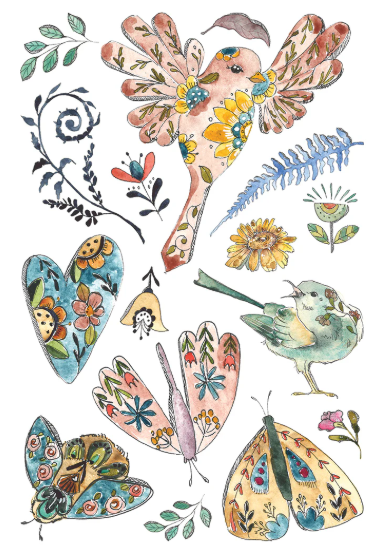 Fern Fables IOD Transfer 8x12 Pad™
