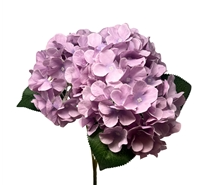 13.5” Garden Hydrangea Bouquet x 3 - lavender