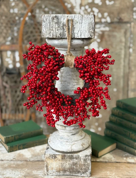 Winter Berry Hanging Wreath |