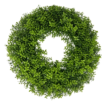 European Boxwood wreath 18"