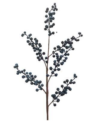 Cypress Hills Matte Berry Spray 29" - Black/Blue