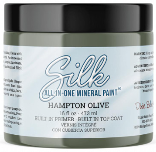 Silk All-In-One Mineral Paint in Hampton Olive