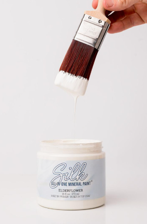 Silk All-In-One Mineral Paint in Elderflower