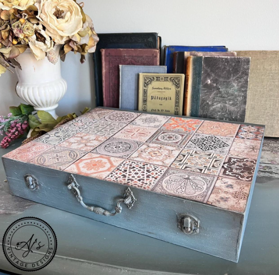 Moorish Tiles - A3 Rice Decoupage Paper